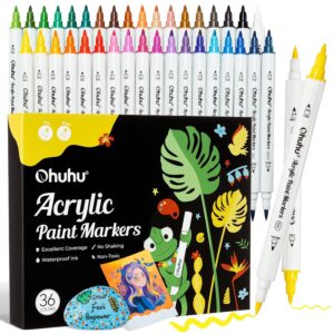 ohuhu acrylic paint markers set