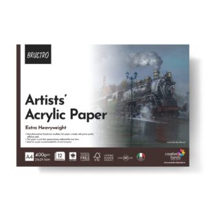 brustro canvas pad – premium artist canvas paper
