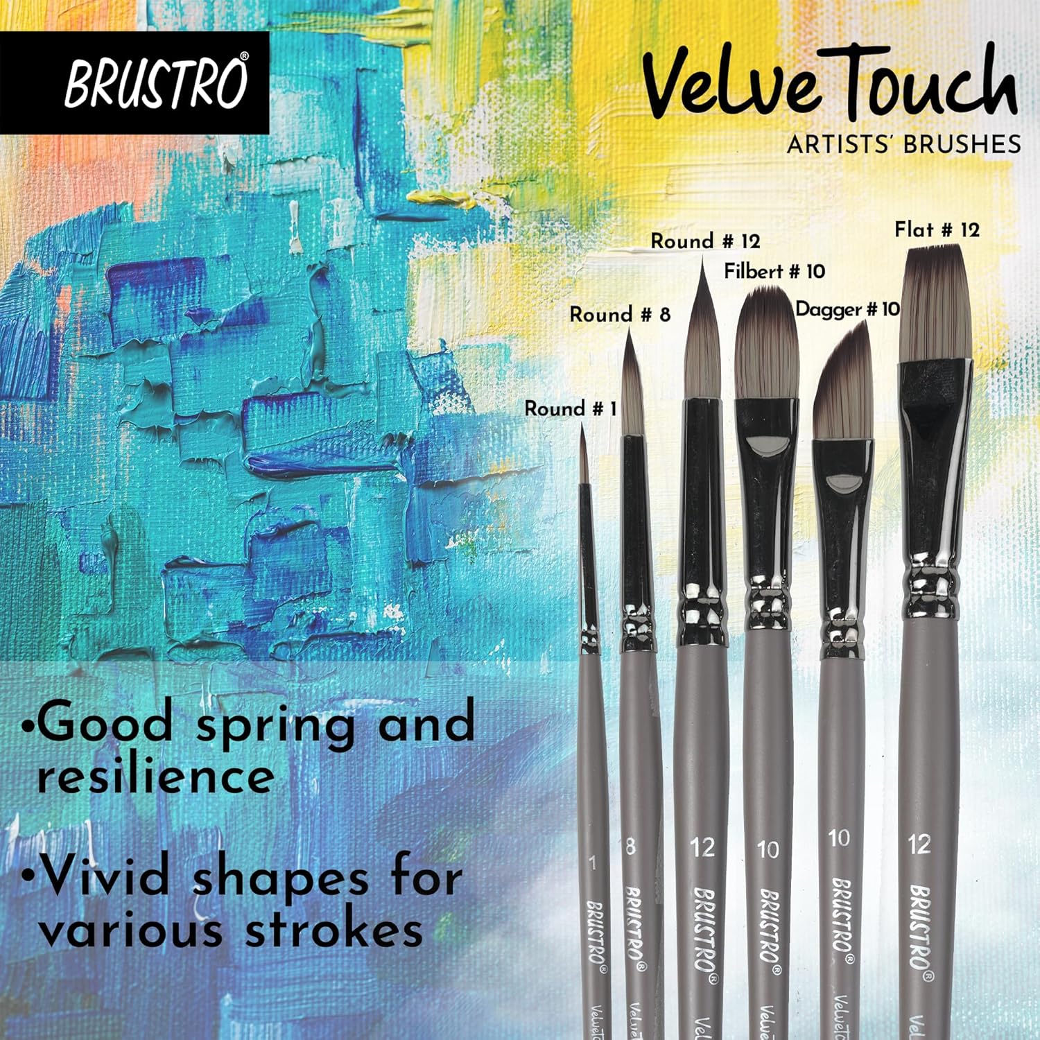 brustro artist 6 brush set brustro artist 6 brush set